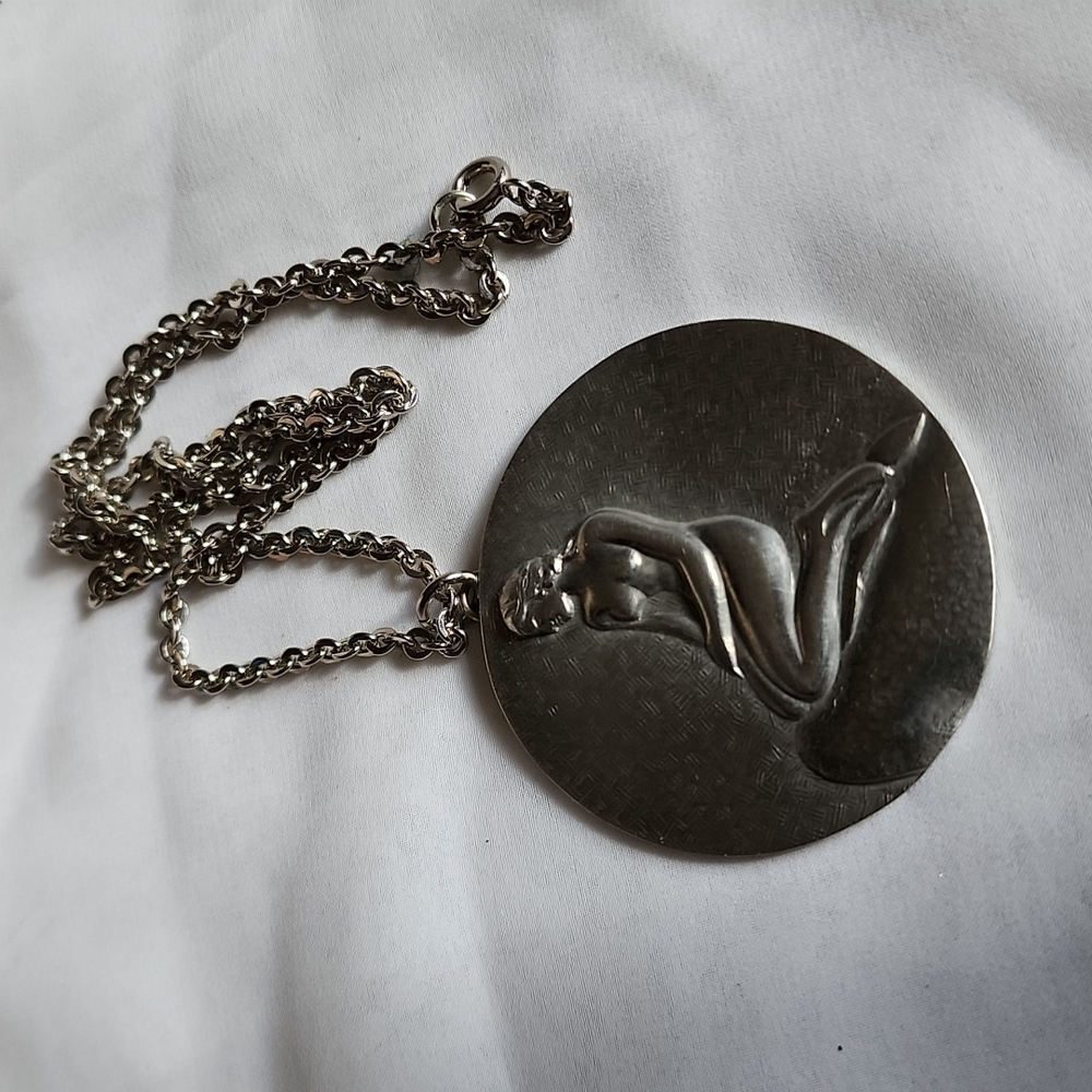 NICE PRE-OWNED GEORGE JENSEN LITTLE MERMAID PENDANT